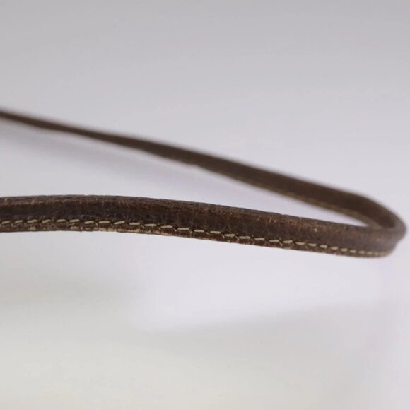 GUCCI GG Supreme Web Sherry Line Shoulder Bag PVC Beige 904 02 047 Auth 111359 - Picture 9 of 16